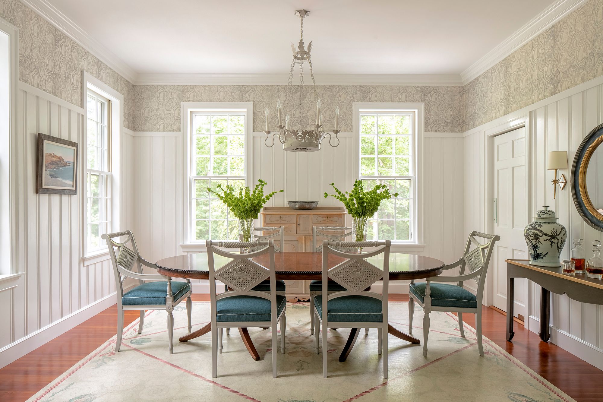 Dining Rooms | Leandra Fremont-Smith Interiors | Traditional & Colorful ...